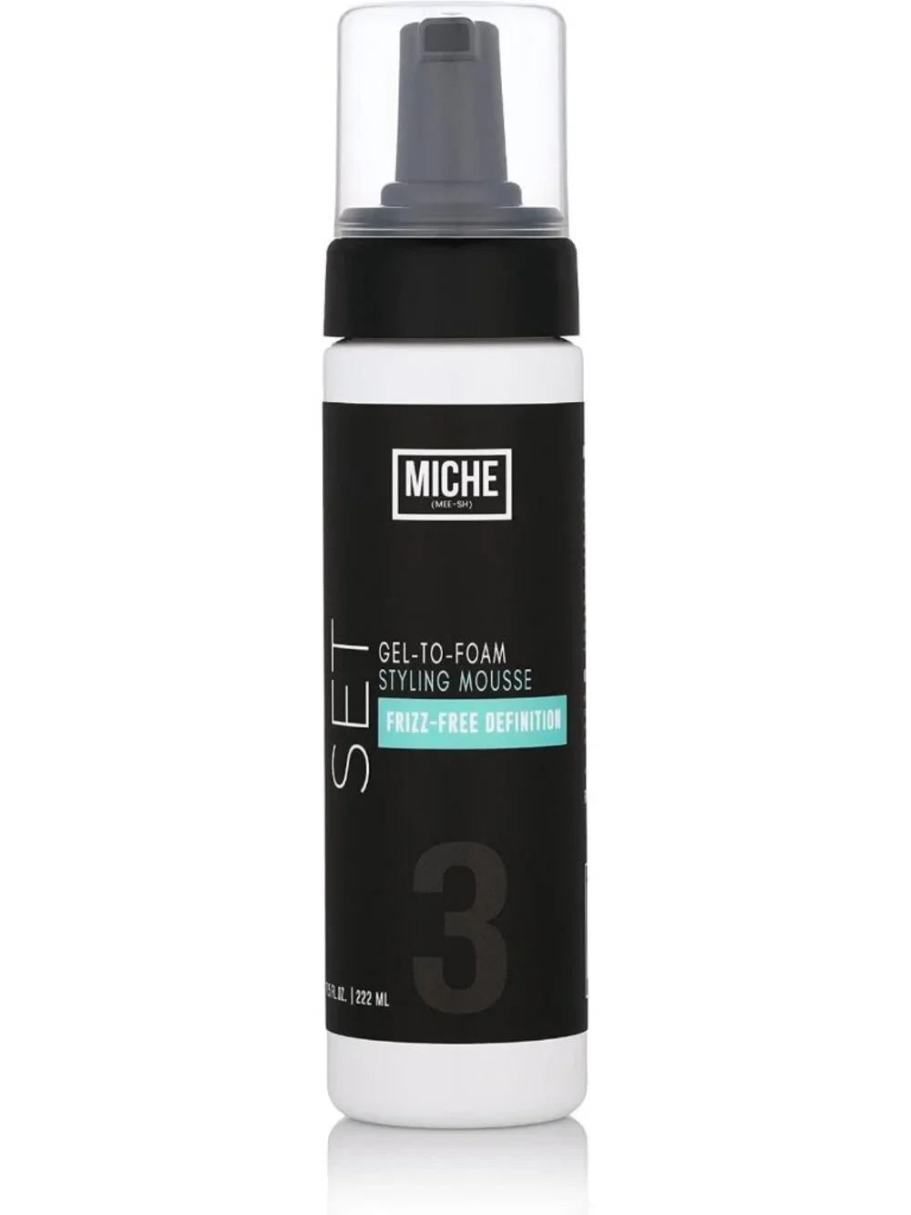 Lightweight Gel to Foam Mousse - Long-Lasting Hold, Frizz Control, All Hair